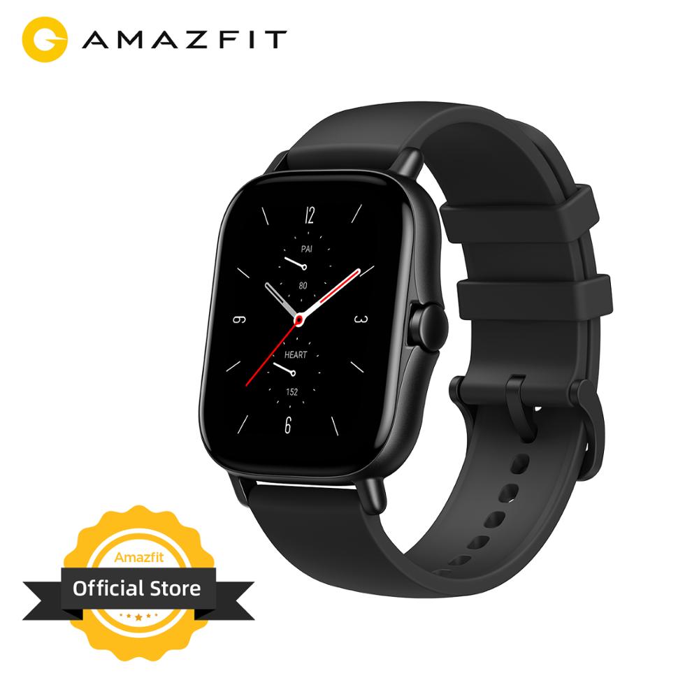 Amazfit GTS 2 Smartwatch 5ATM Water Resistant AMOLED Display 11 Sport Modes All Day Heart Rate Tracking For Android