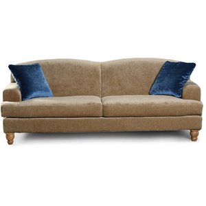 Atlanta 3-sits soffa - Inari 22 - Beige, Kallskum WE30 med silikonfibrer